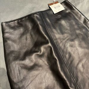 Danier leather pencil skirt